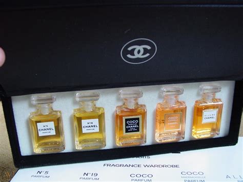 chanel miniature perfume set price